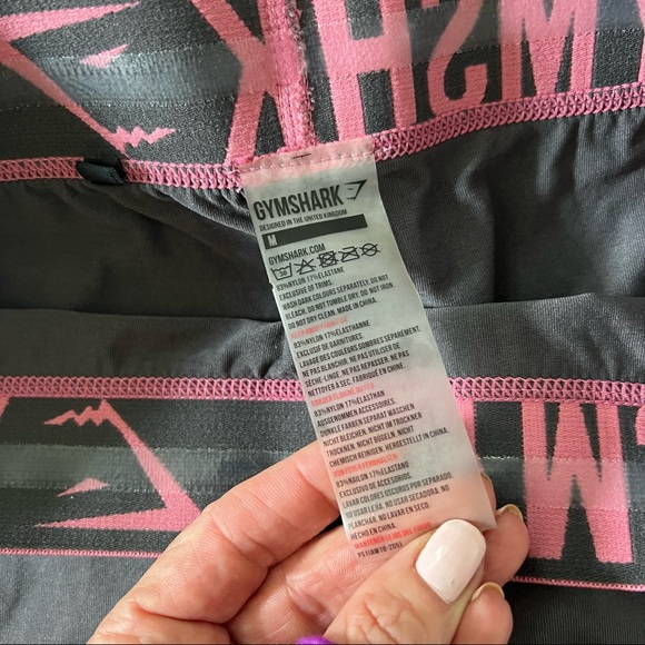 Gymshark Gray Seamless Crops - Picture 2 of 8